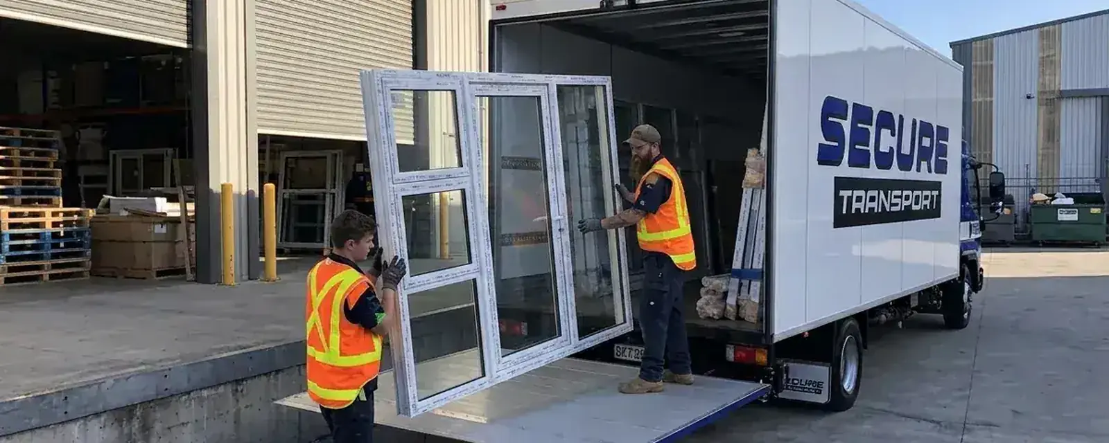 Aluminium and uPVC Joinery Freight
